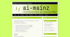 Desktop Screenshot of ai.fh-mainz.de