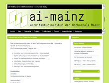 Tablet Screenshot of ai.fh-mainz.de